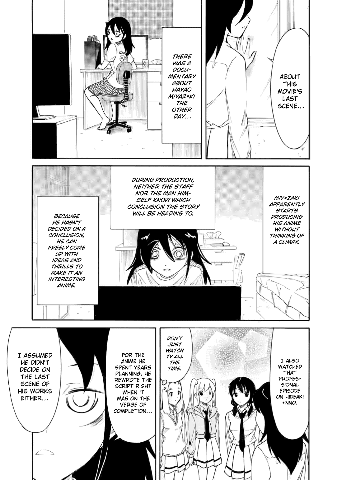 WataMote, Chapter 211 image 09